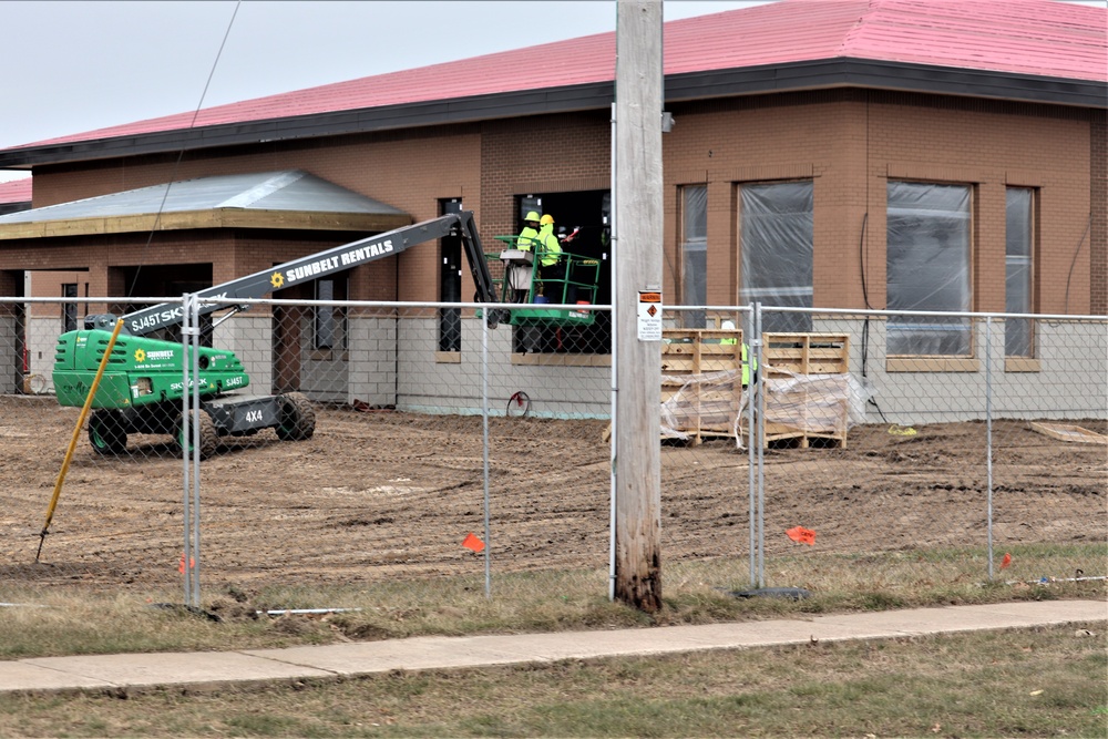 Work continues on new dining facilities at Fort McCoy