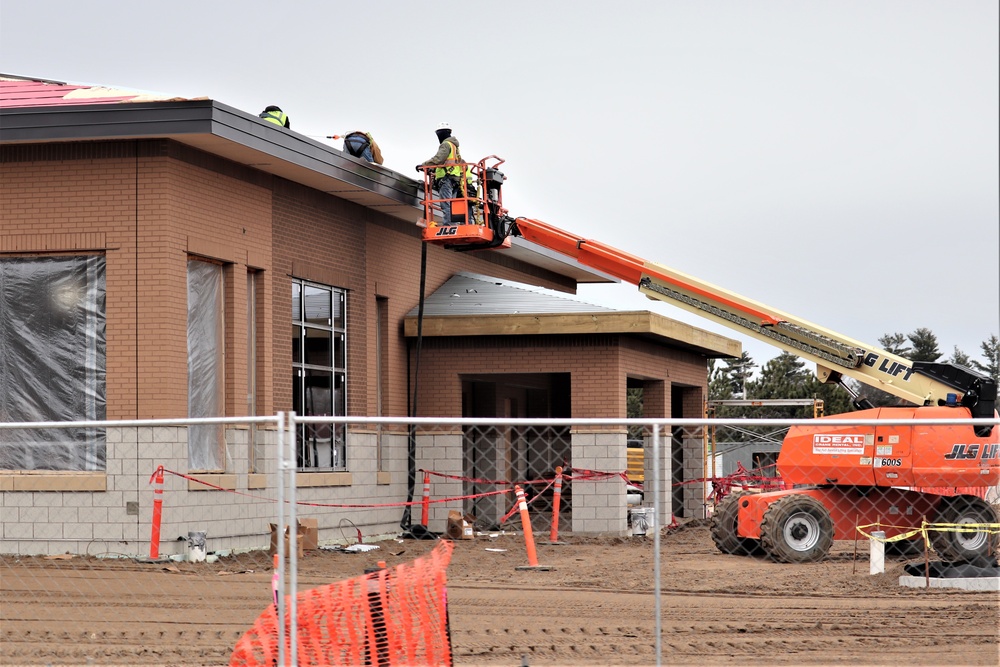 Work continues on new dining facilities at Fort McCoy