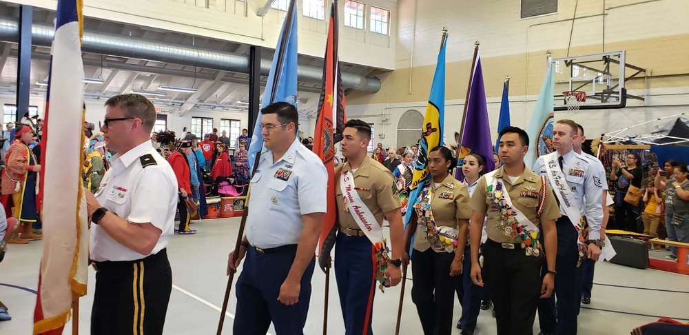 Brig. Gen. Boruff participates in Celebrations of Tradition Pow Wow