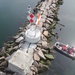 U.S. Coast Guard employs drone to inspect new ATON structures