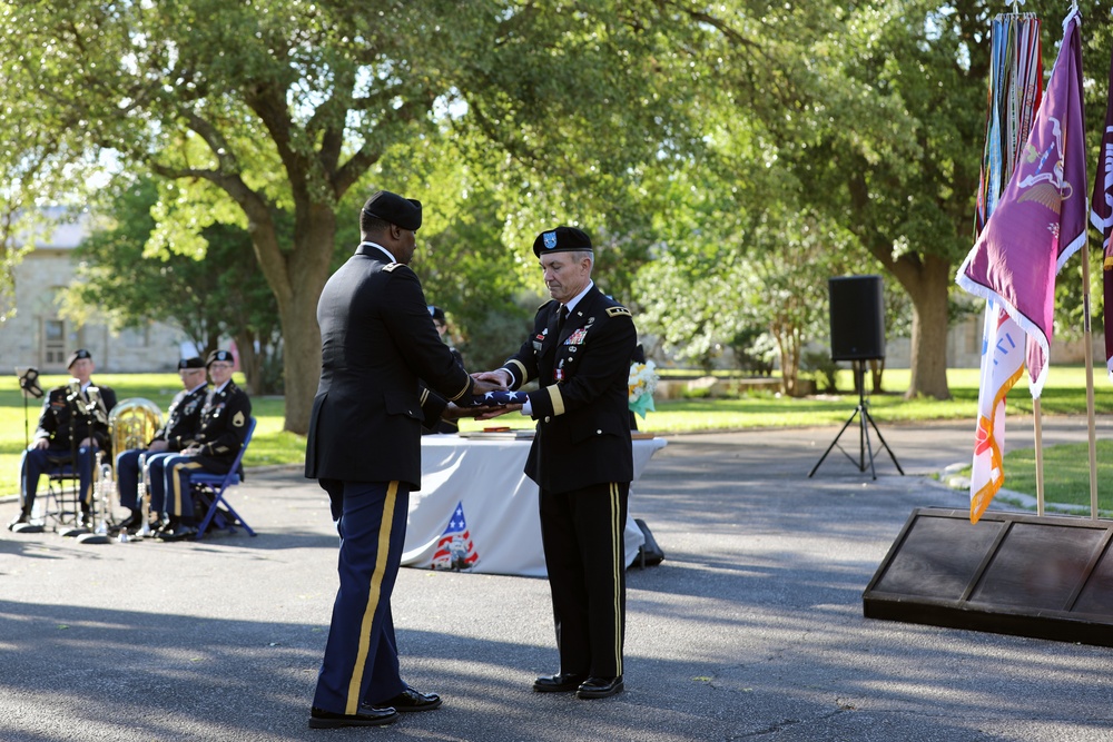 Maj. Gen. Jeffrey Clark Retires from U.S. Army Medical Command 2019