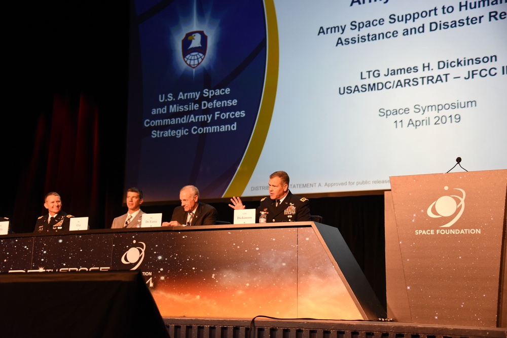 Army space panel talks support to operations, disaster relief