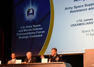 Army space panel talks support to operations, disaster relief