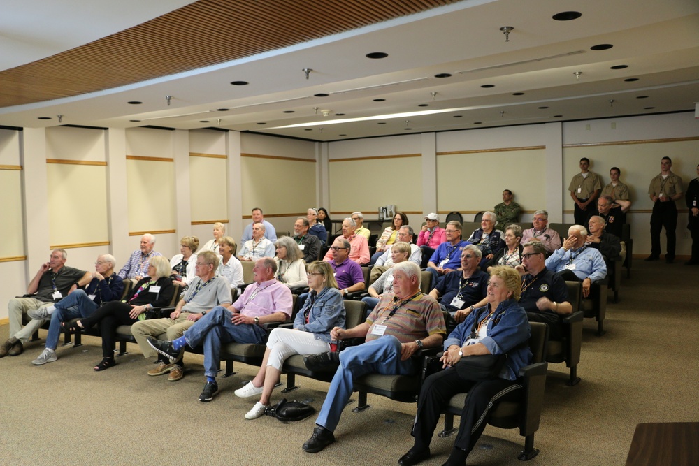 Retired Intelligence Community Sailors Visit IWTC Virginia Beach