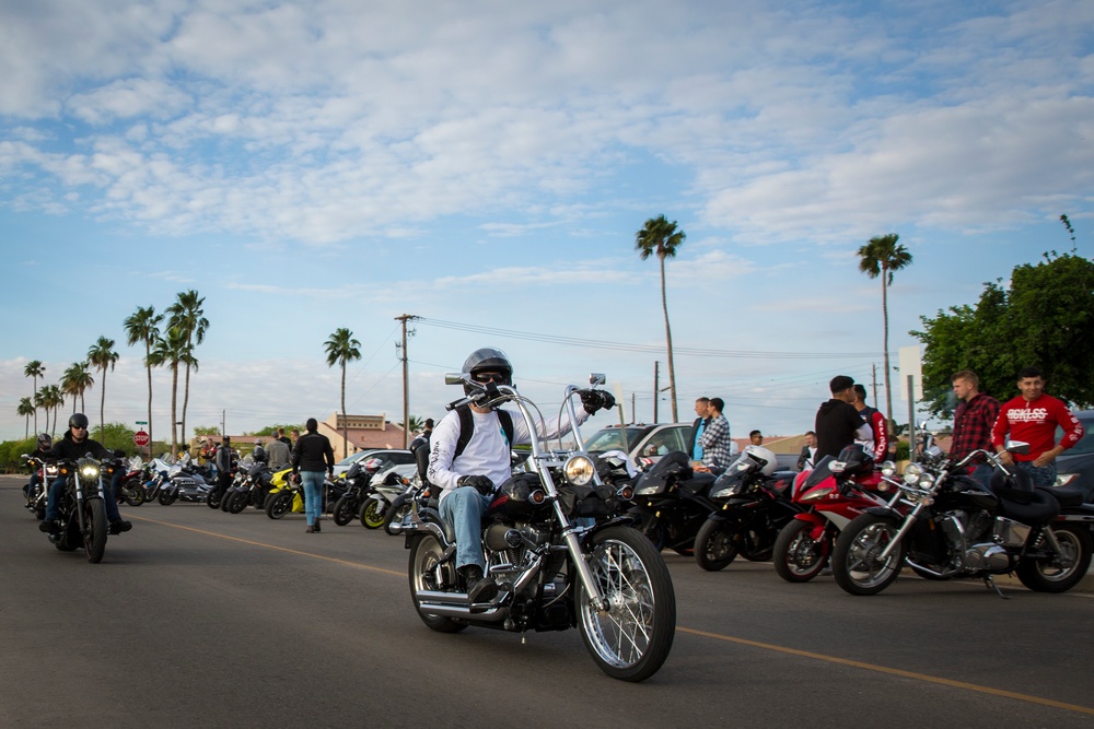 6th Annual MCAS Yuma SAPR Motorcycle Ride