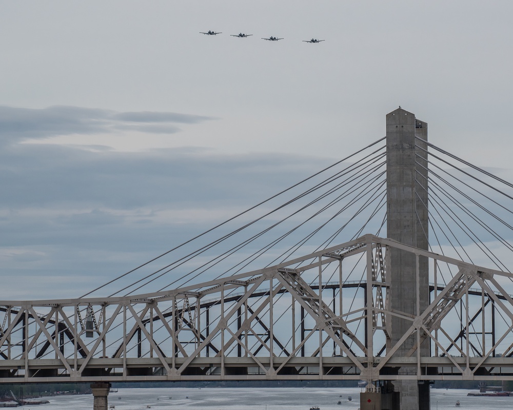 Thunder air show features dozens of military aircraft