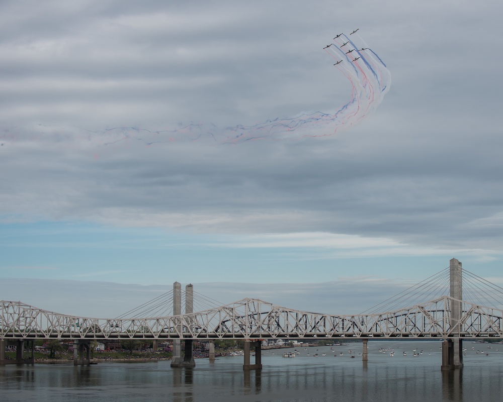 Thunder air show features dozens of military aircraft