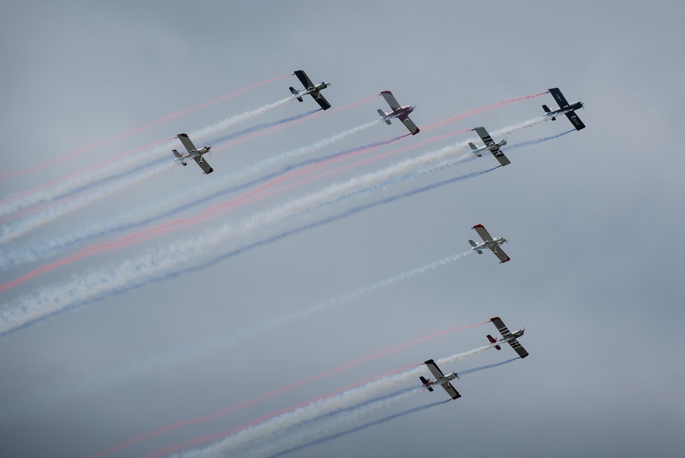 Thunder air show features dozens of military aircraft