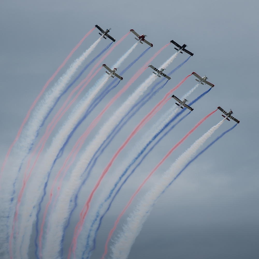 Thunder air show features dozens of military aircraft