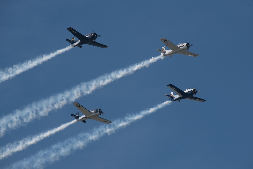 Thunder air show features dozens of military aircraft