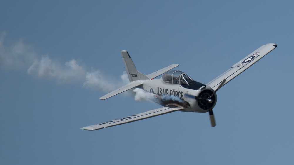 Thunder air show features dozens of military aircraft