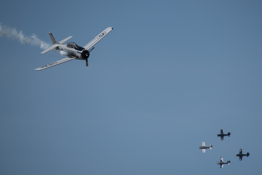 Thunder air show features dozens of military aircraft