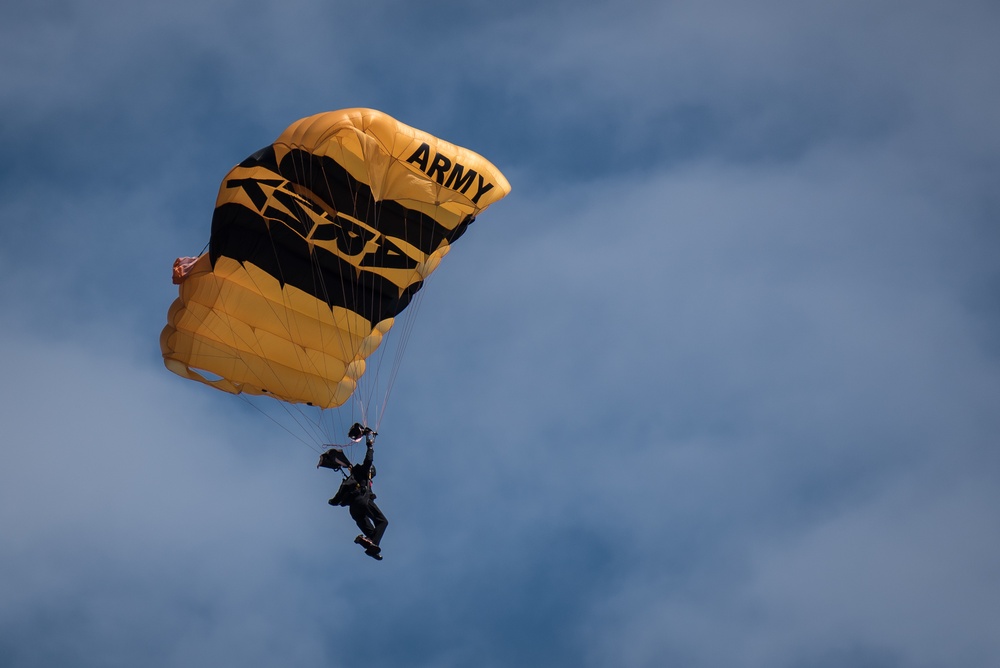 Thunder air show features dozens of military aircraft