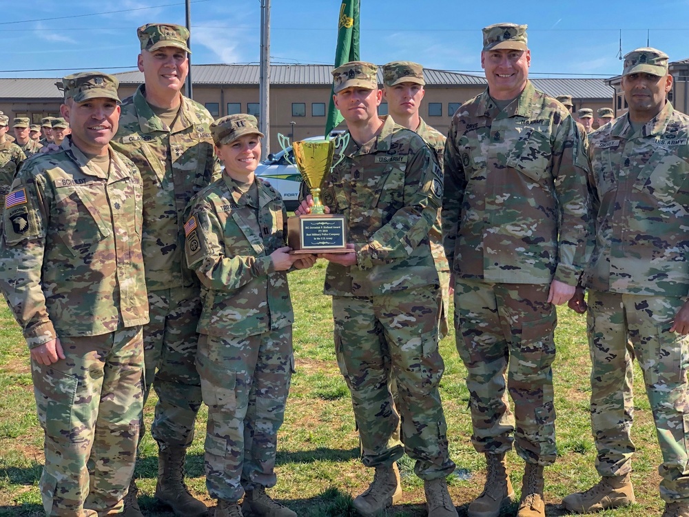551st MPs recognized as best military police company in US Army