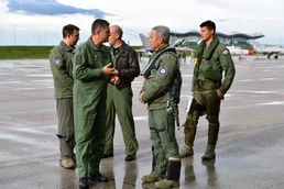 Col. Christopher Blomquist Meets with Key Leadership During SPP