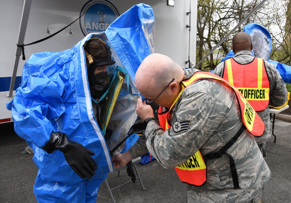 118th CES Hazardous Materials Training