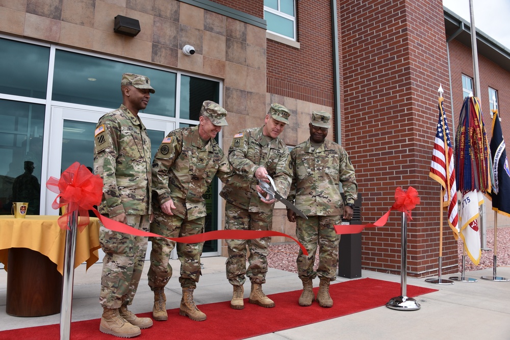 1st Space Brigade Ribbon Cutting