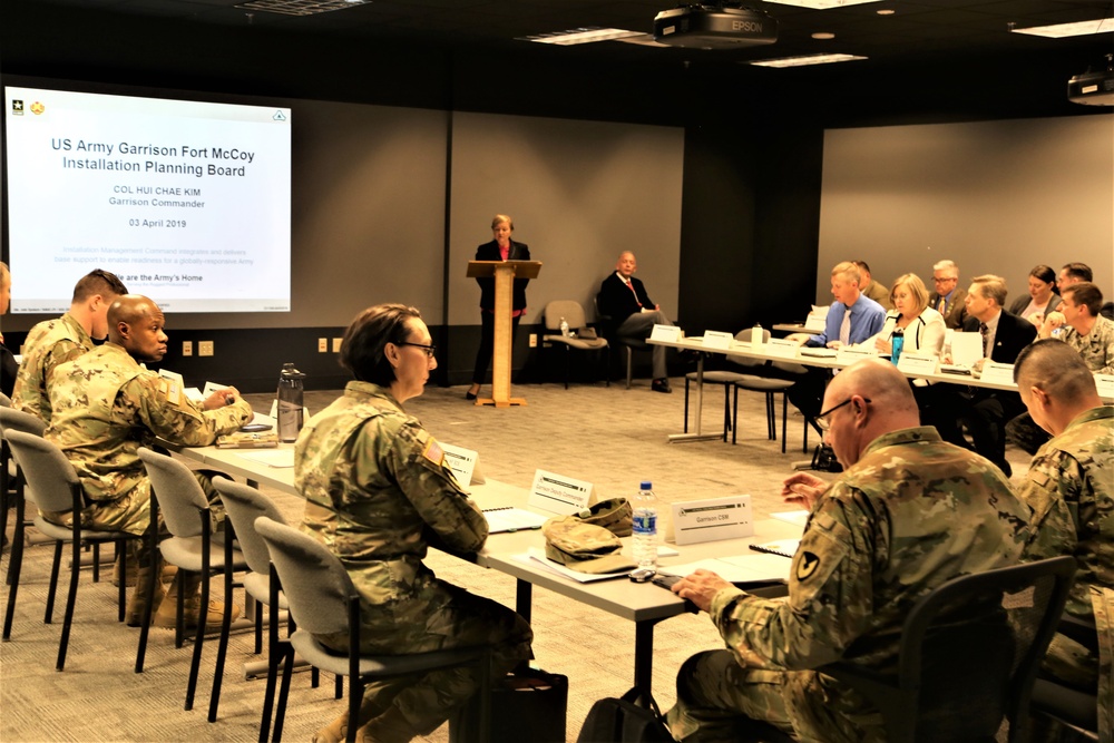 Fort McCoy holds first Installation Planning Board meeting for 2019