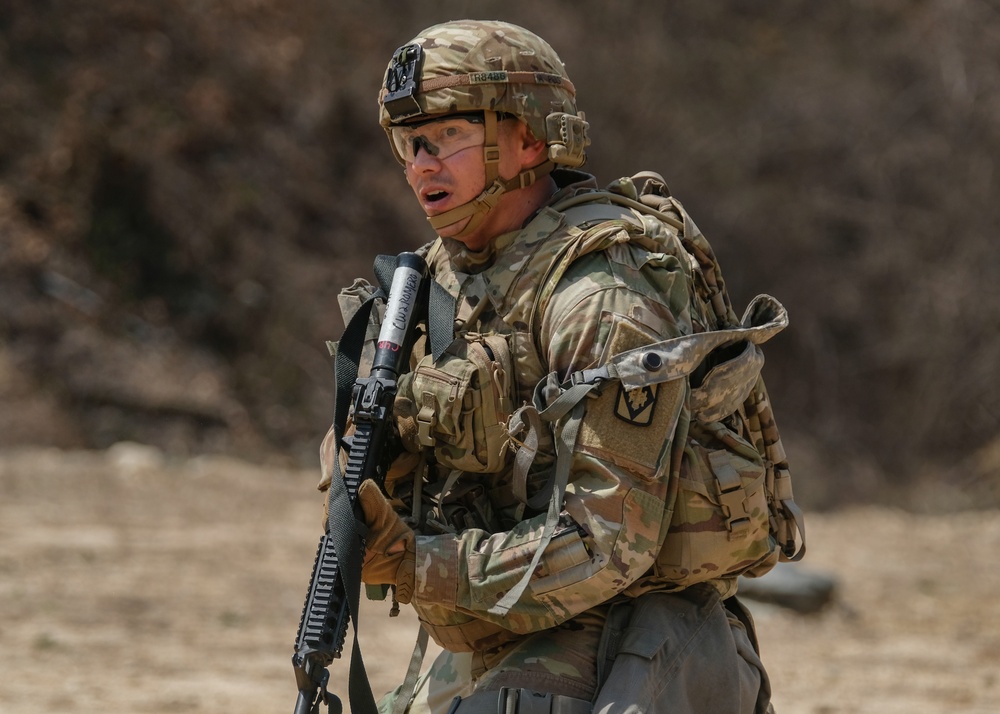 Thunder Soldiers Take on 2ID Best Warrior Competition