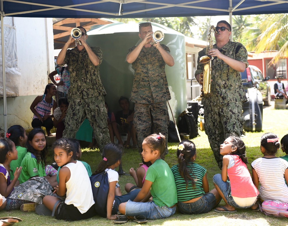 Pacific Partnership 2019 Holds Community Events at Chuuk Schools