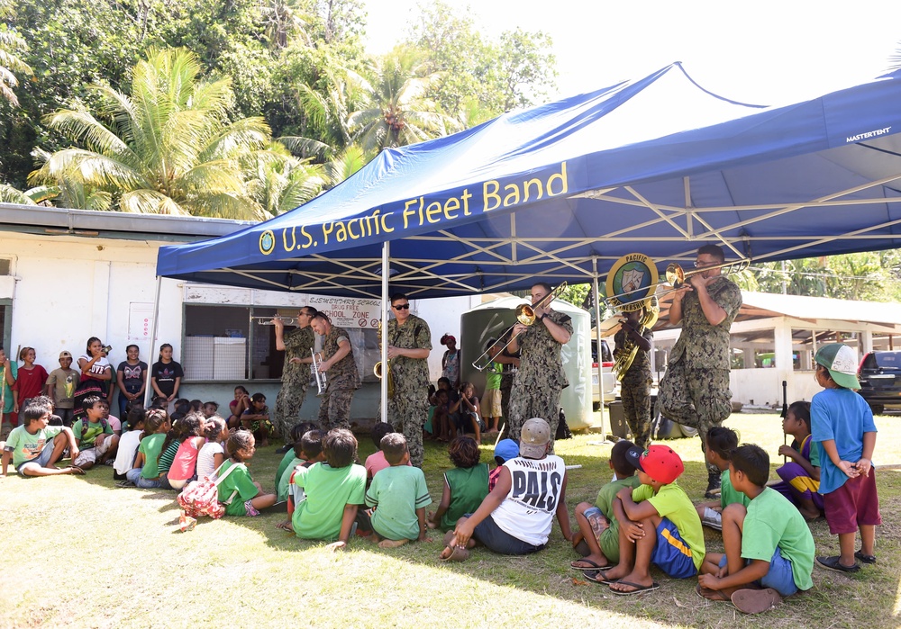 Pacific Partnership 2019 Holds Community Events at Chuuk Schools