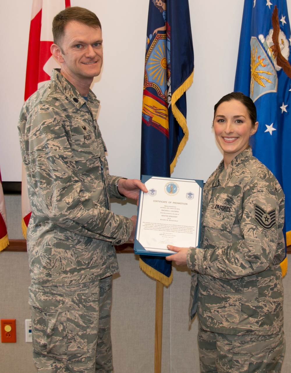 Alcorta Promoted to Master Sergeant