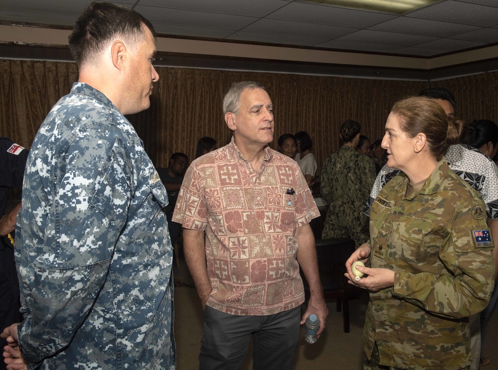 U.S. Ambassador Tours Chuuk Hospital