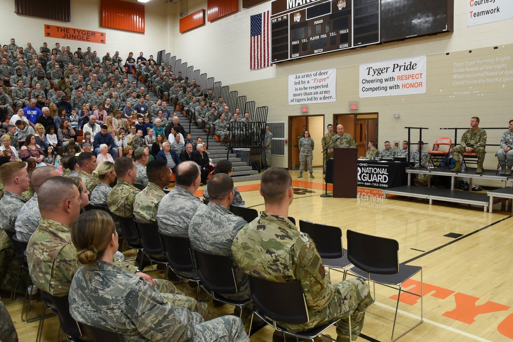 179th Airlift Wing Welcomes Home Deployed Members