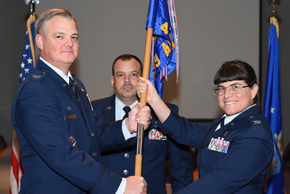 Brewer assumes command of 439th AMDS