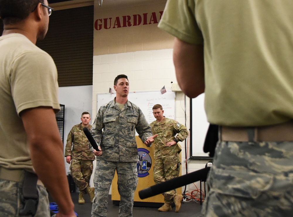 118th SFS Tactical Baton Training