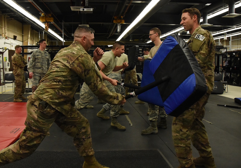 118th SFS Tactical Baton Training