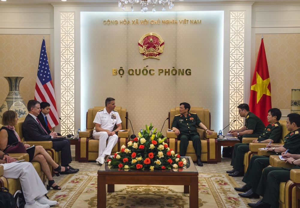 Admiral Phil Davidson Visits Vietnam
