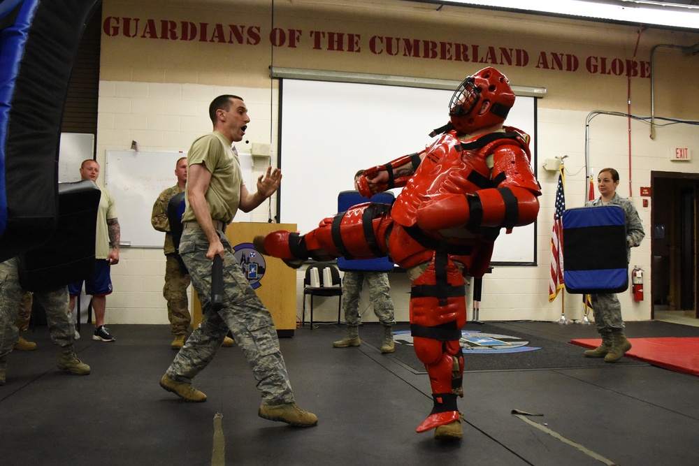 118th SFS Tactical Baton Training