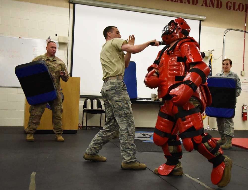 118th SFS Tactical Baton Training