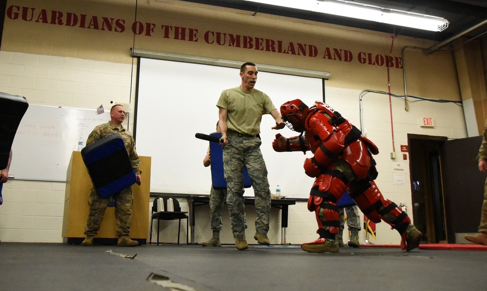 118th SFS Tactical Baton Training