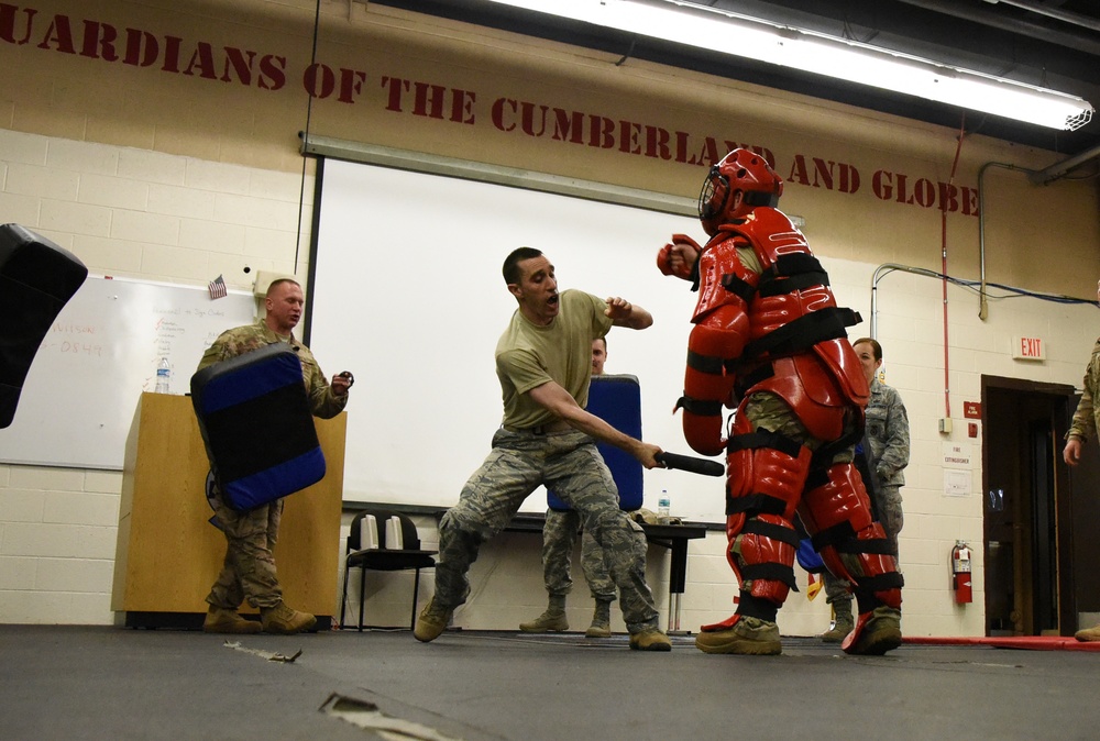 118th SFS Tactical Baton Training