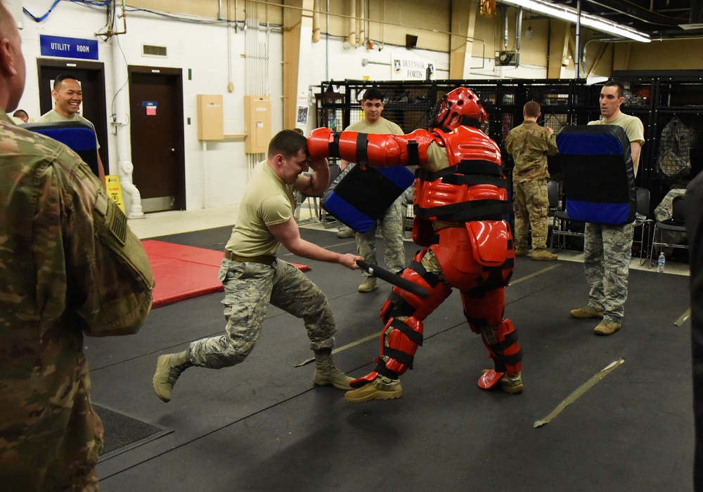 118th SFS Tactical Baton Training