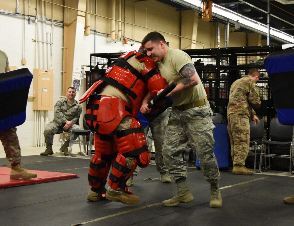 118th SFS Tactical Baton Training