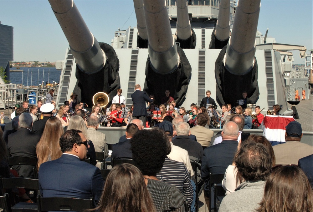 USS Wisconsin's 75th Anniversary