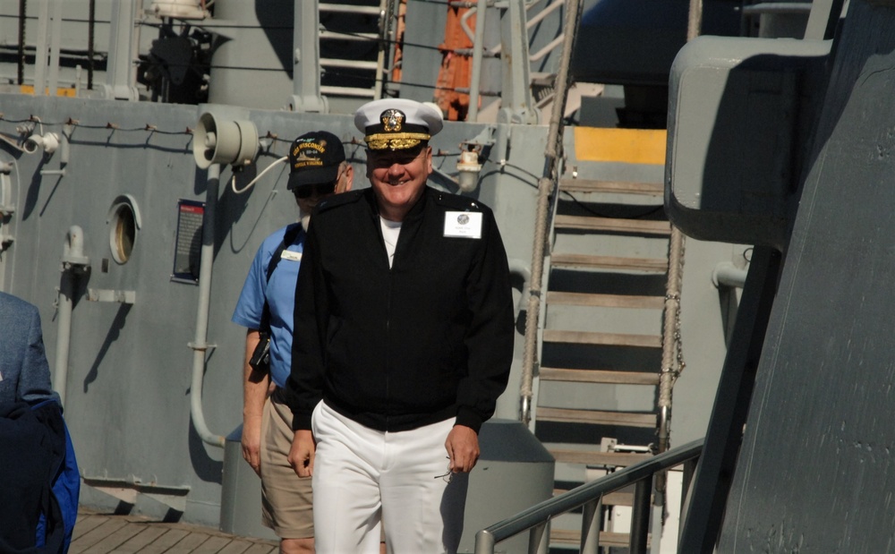 USS Wisconsin's 75th Anniversary