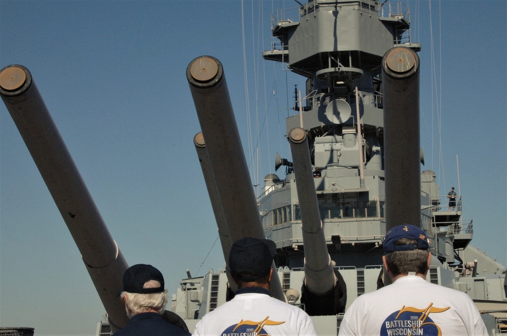 USS Wisconsin's 75th Anniversary