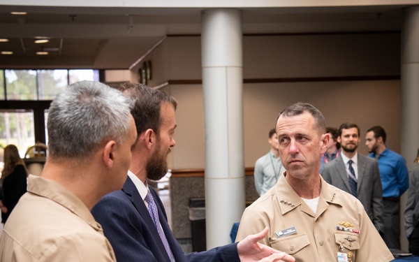NIWC Atlantic Highlights Capabilities During CNO Visit