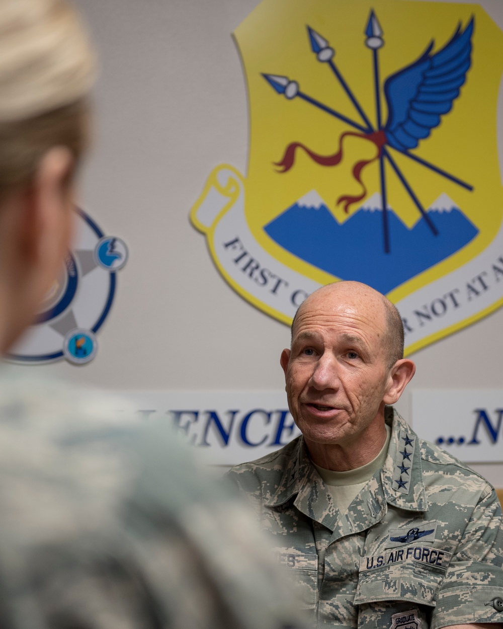 ACC Commander Visits Gowen