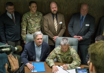 Flood risk reduction project in Minot, North Dakotoa, advances after signing of Chief's Report