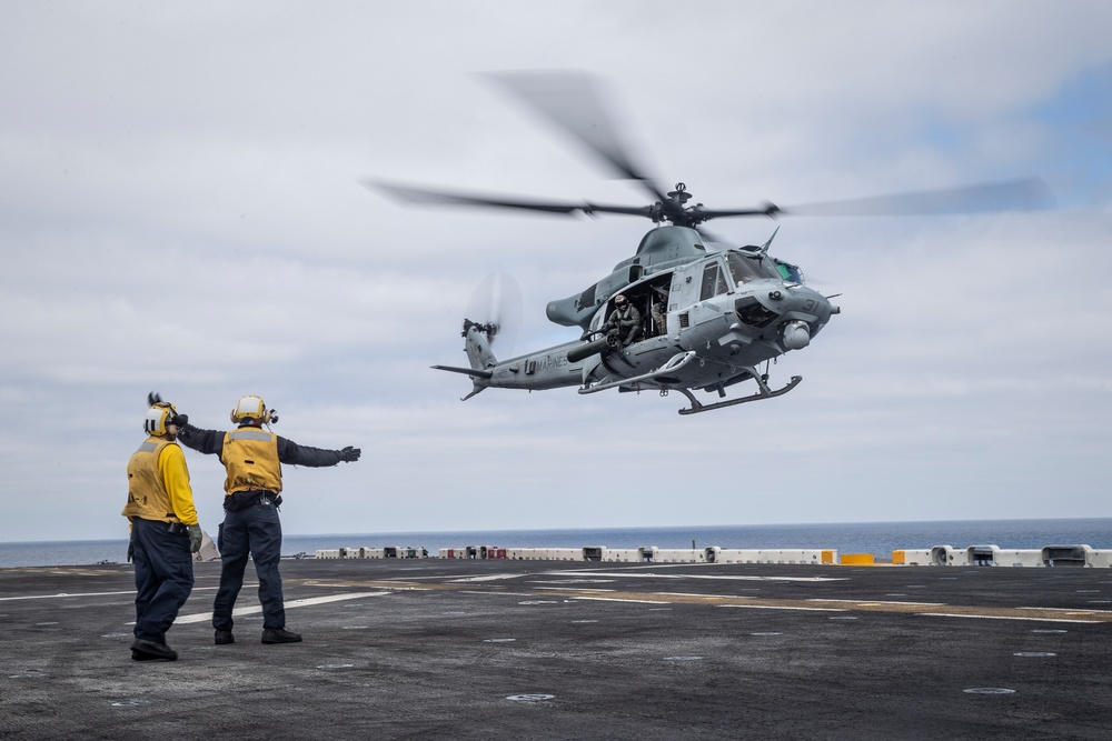 USS Boxer Flight Operations