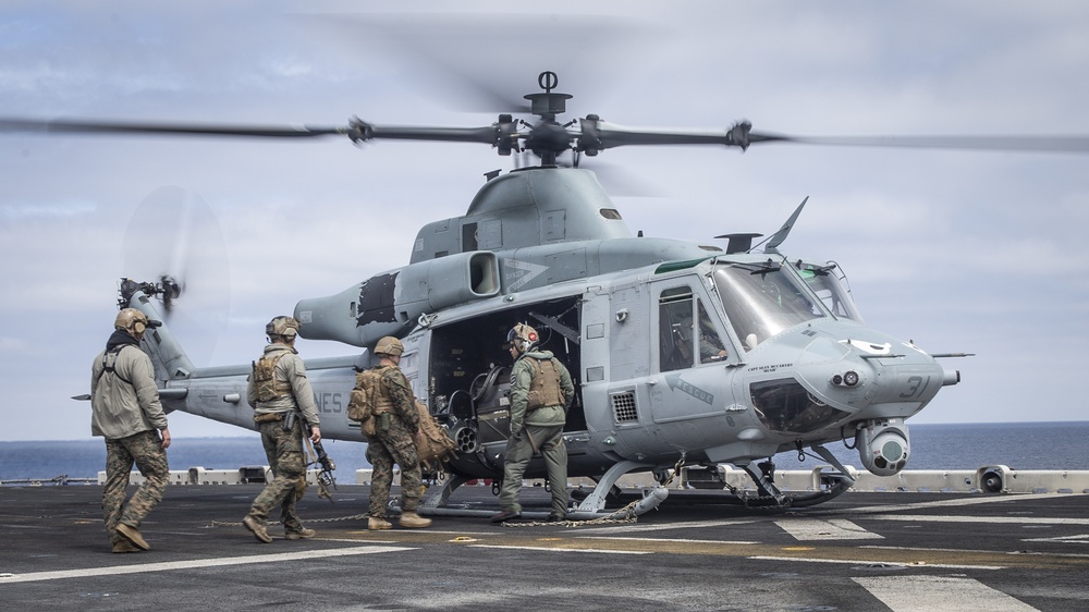 USS Boxer Flight Operations