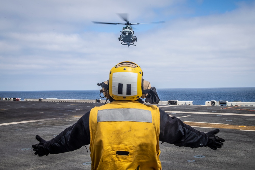 USS Boxer Flight Operations