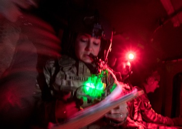 U.S. Army Brig. Gen. J.B. Vowell and Col. Tom Burke observe and oversee training at Lightning Strike 19