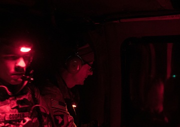 U.S. Army Brig. Gen. J.B. Vowell and Col. Tom Burke observe and oversee training at Lightning Strike 19