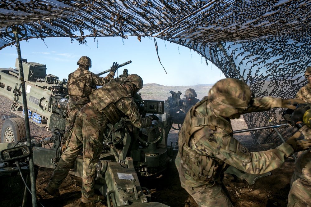 3rd Battalion, 7th Field Artillery helps shape and set conditions during Operation Lightning Strike 2019